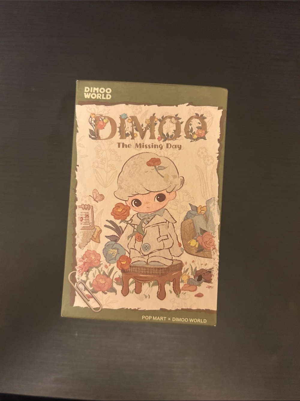 POP MART Dimoo The Missing Day Green Collectible Figure